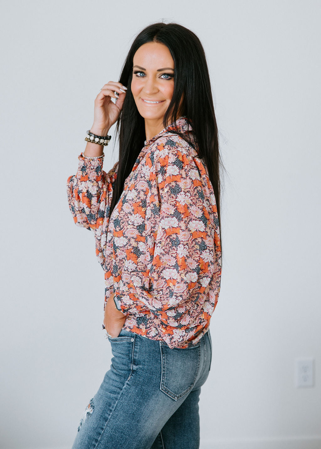 Danielle Floral Blouse