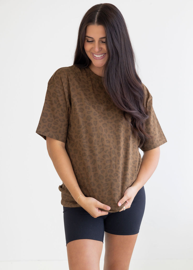 Leopard Tee by Chelsea DeBoer