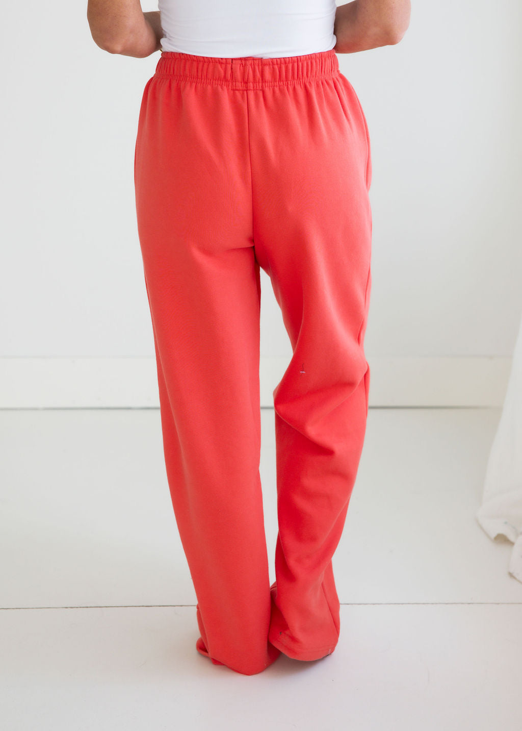 Throw on Wide Leg Sweatpants by Lily & Lottie