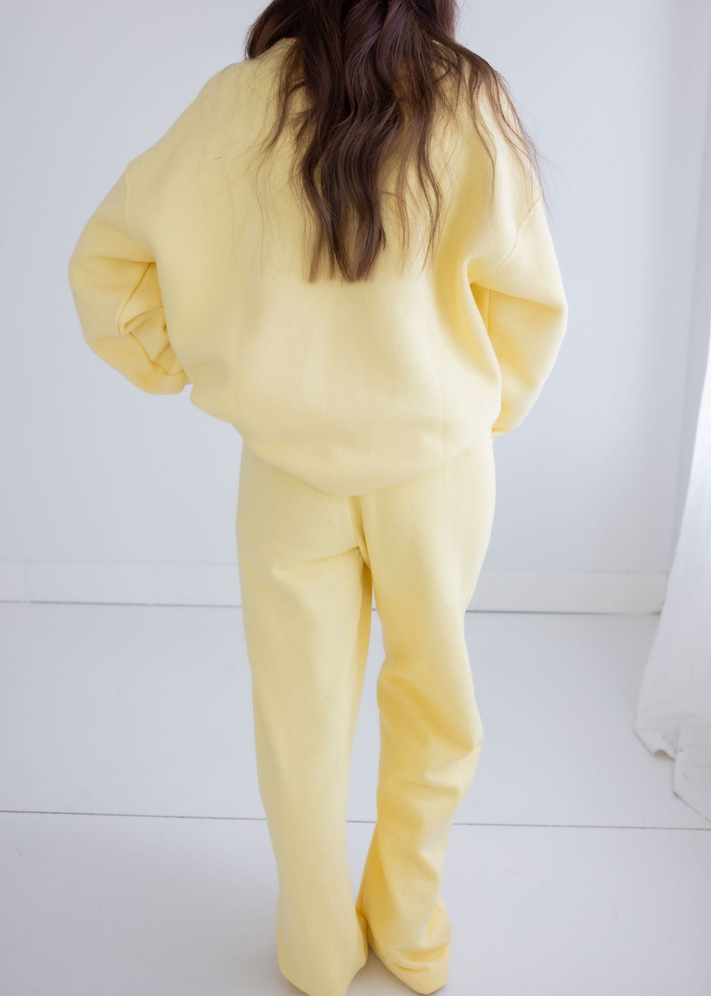 Throw on Wide Leg Sweatpants by Lily & Lottie