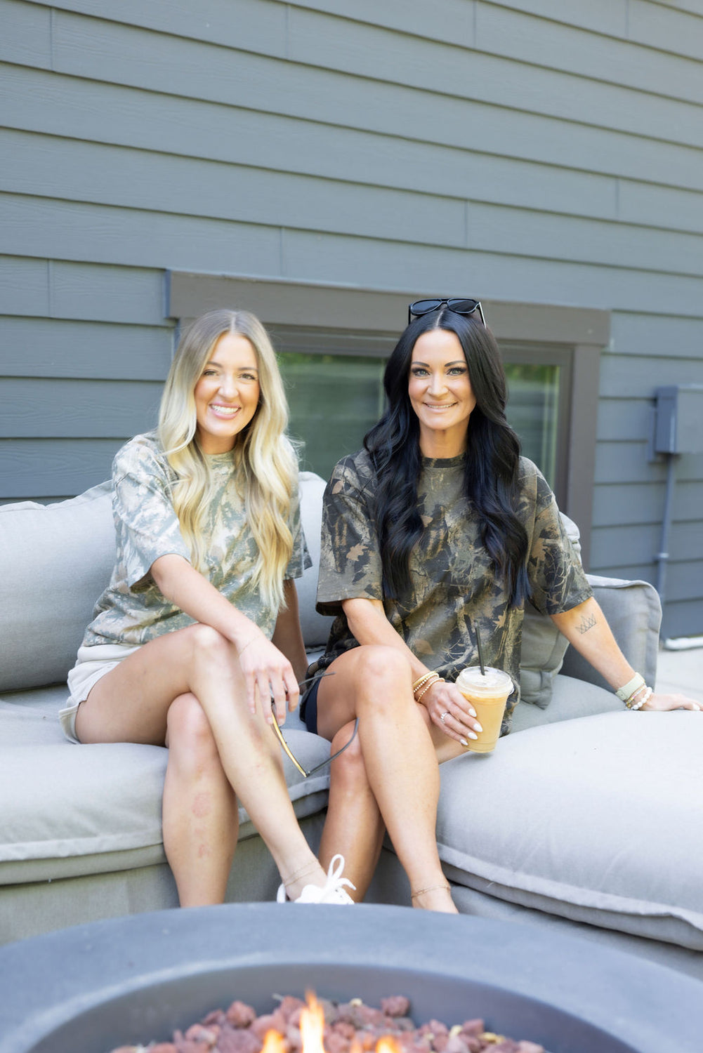 Camo Crew T-Shirt by Lily & Lottie