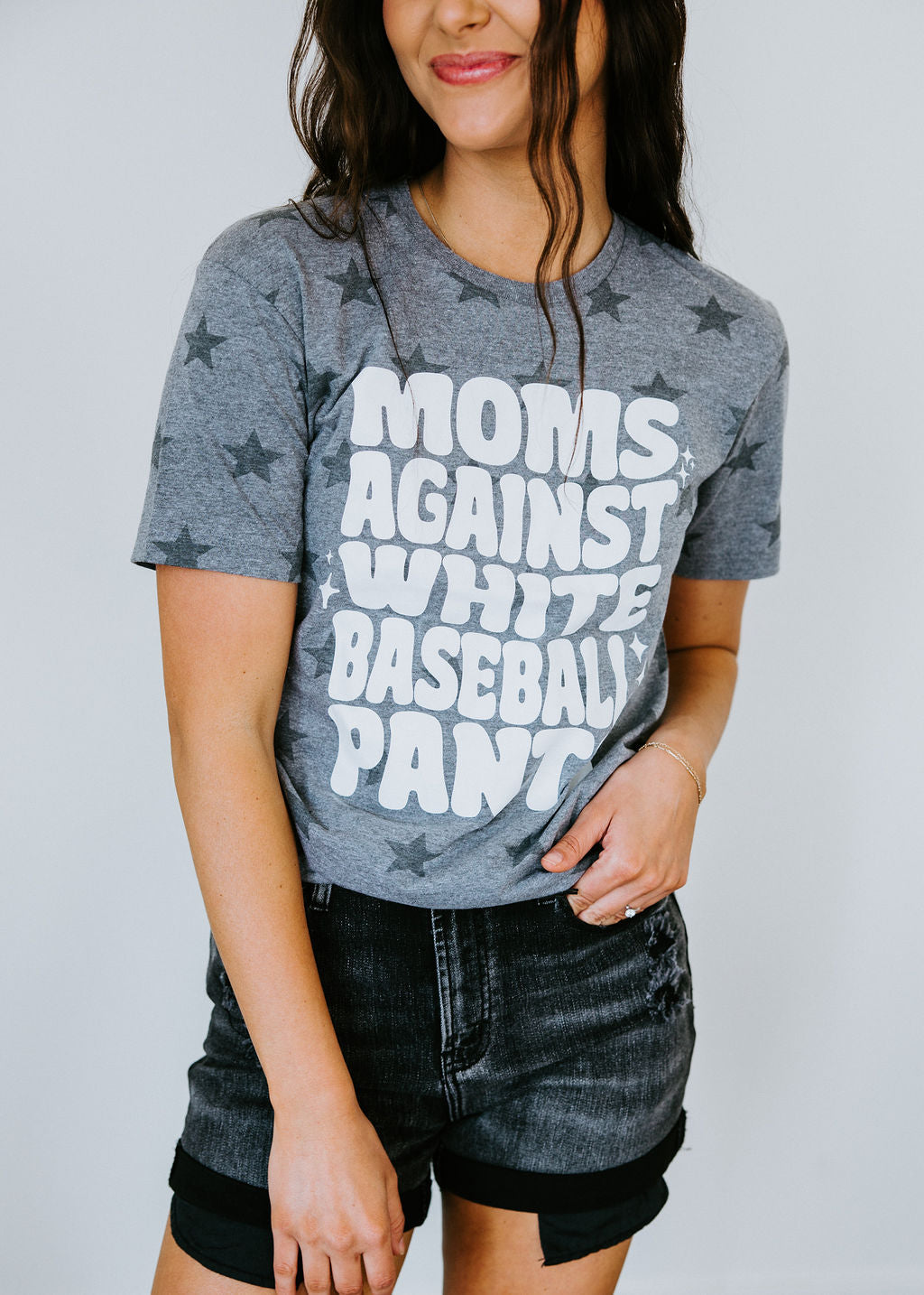 image of Moms Against White Pants Tee