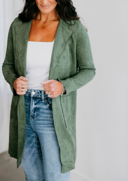 Arabelle Faux Suede Jacket