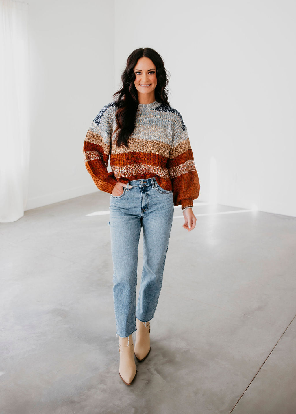 Maxon Striped Sweater