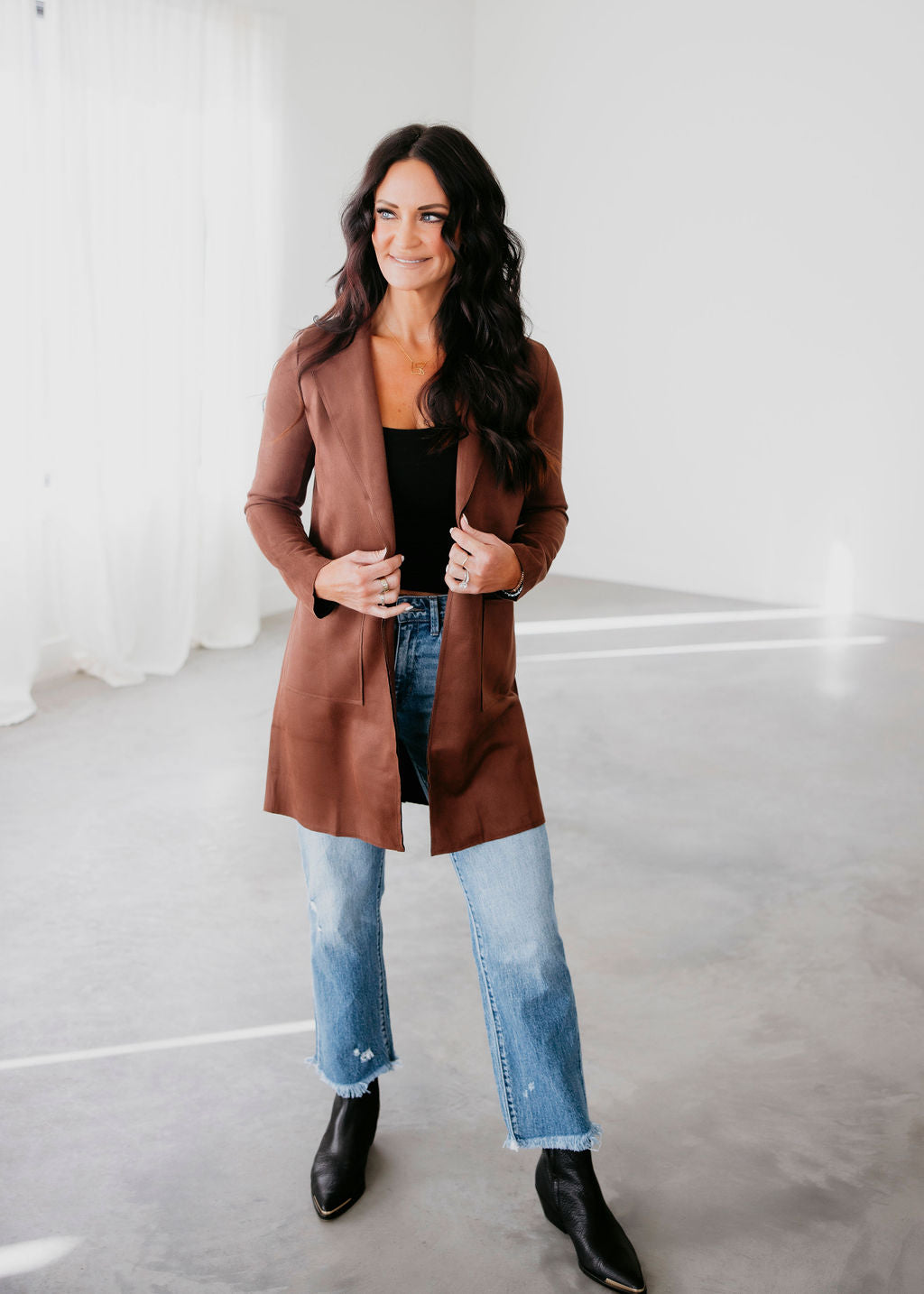 Arabelle Faux Suede Jacket