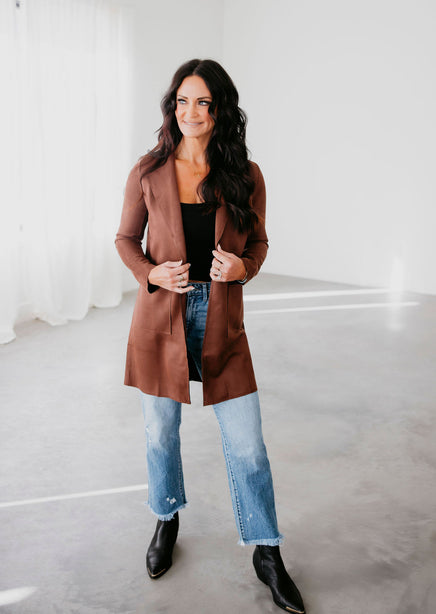 Arabelle Faux Suede Jacket