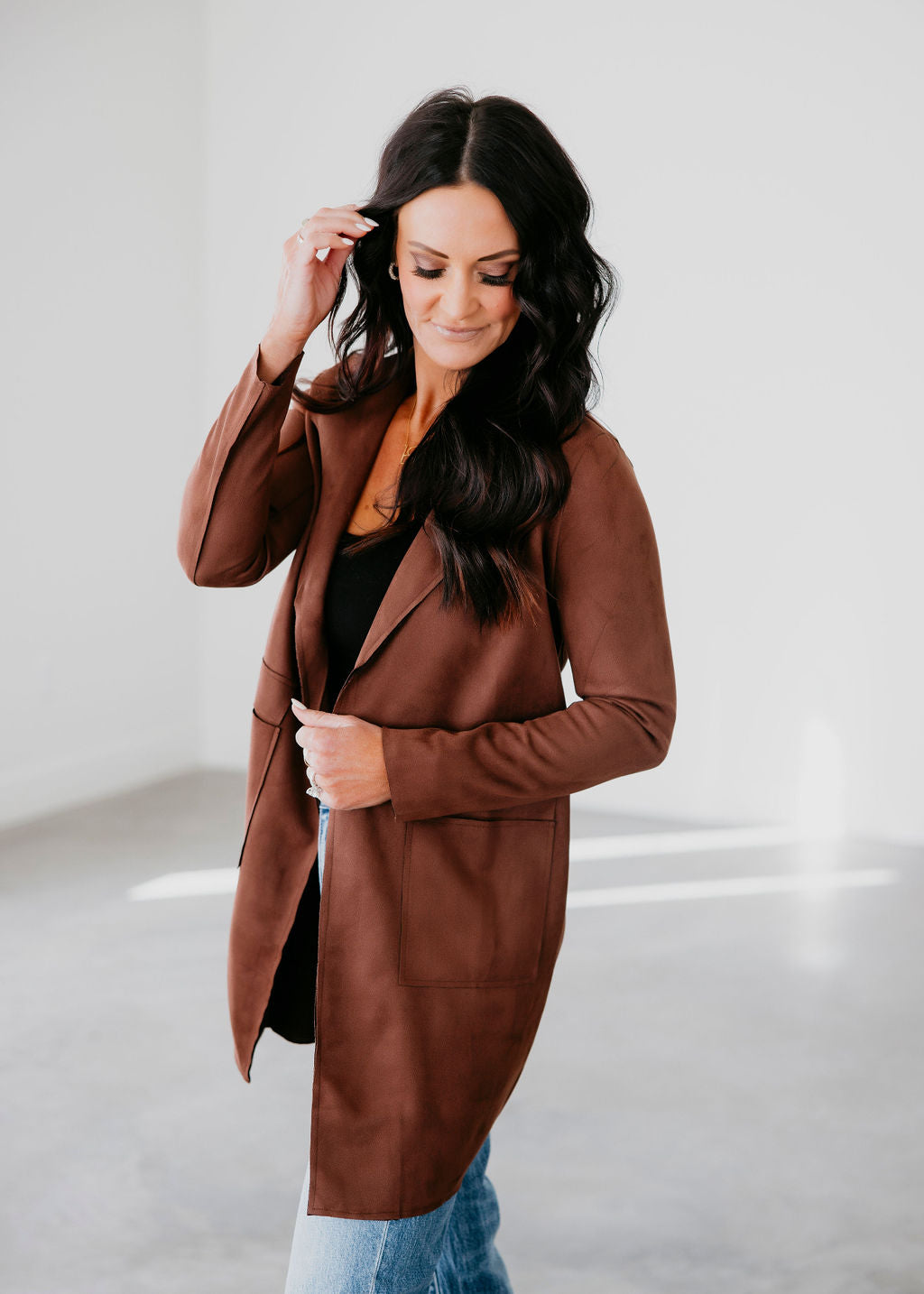 Arabelle Faux Suede Jacket