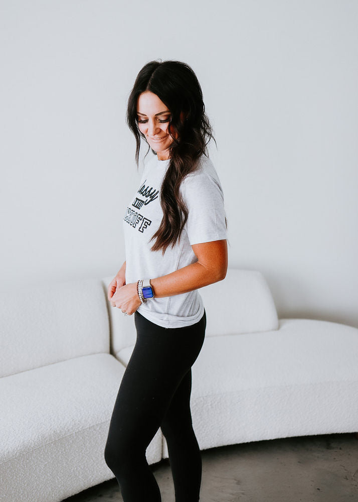 Curvy Classy Until Kickoff Graphic Tee