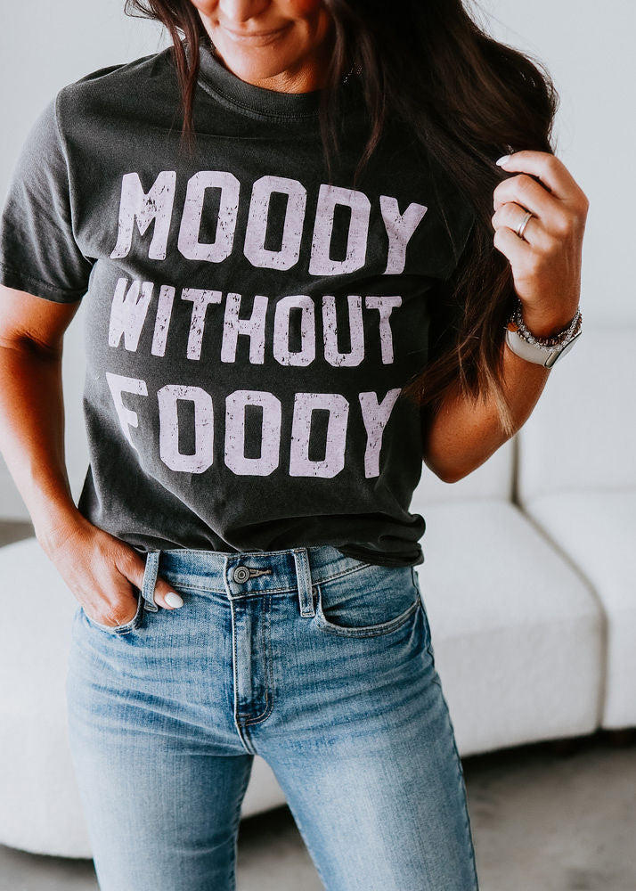 image of Curvy Moody Without Foody Tee