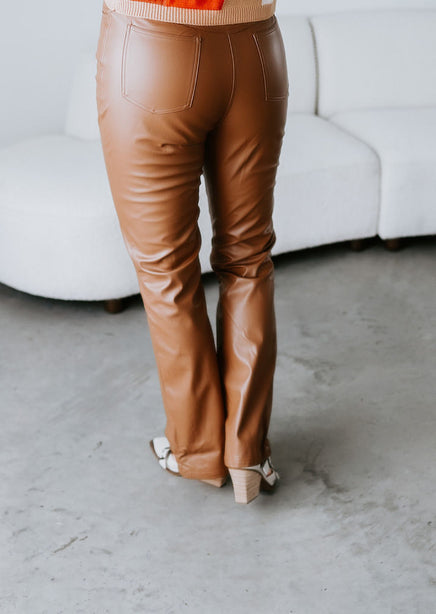 Reina Faux Leather Pants