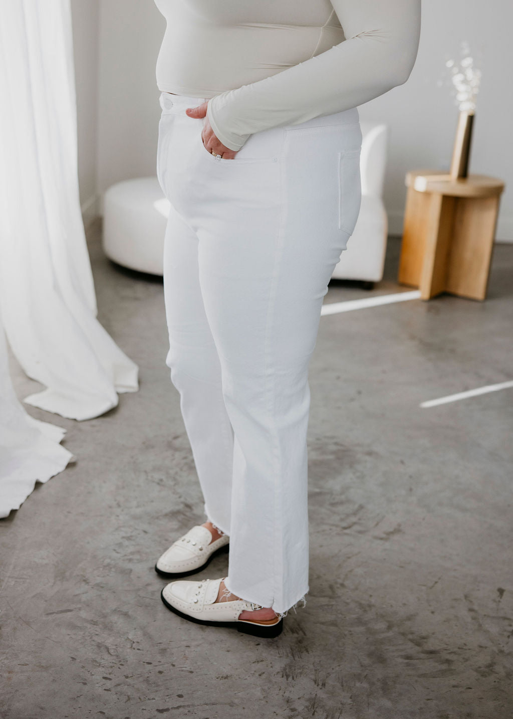 Curvy Eloise Straight Jeans