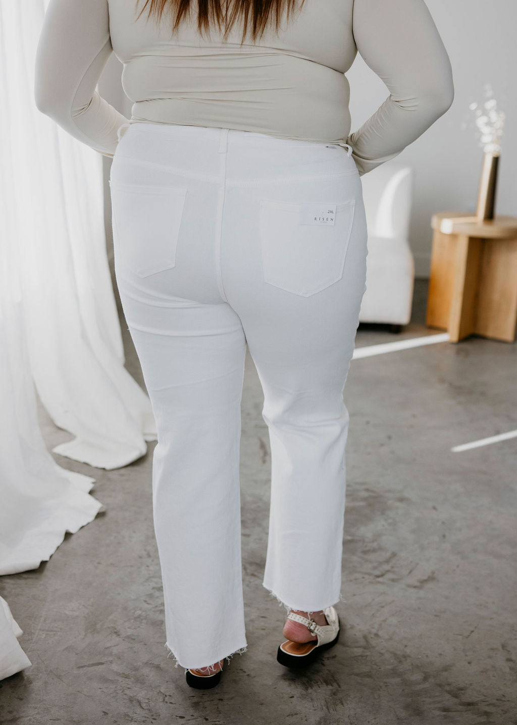 Curvy Eloise Straight Jeans