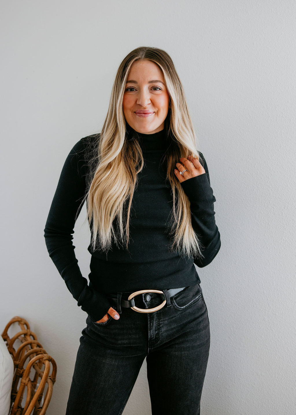 Everyday Base Turtleneck by Lily & Lottie