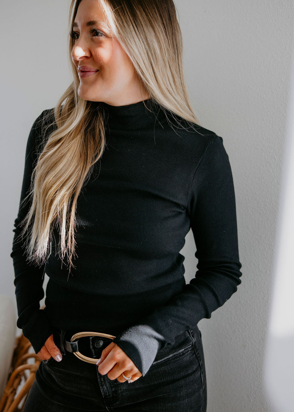 Everyday Base Turtleneck by Lily & Lottie