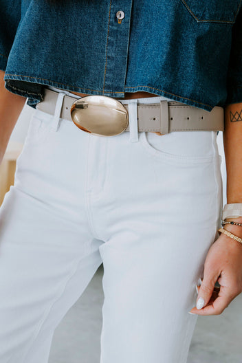 Dome Buckle Belt