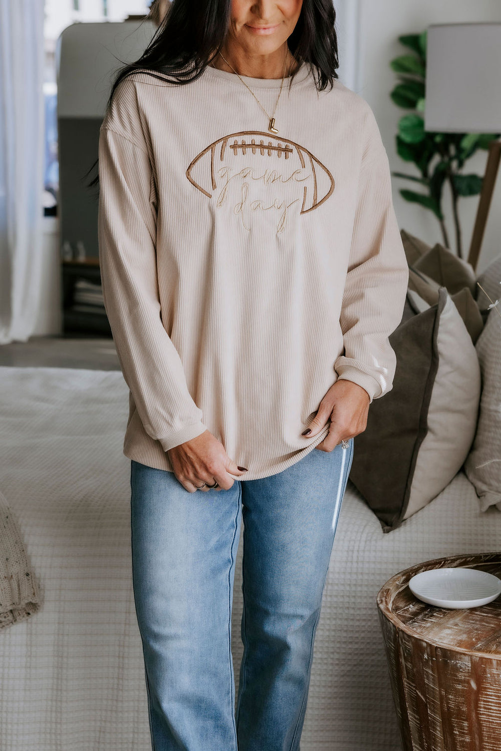 Gameday Embroidered Sweatshirt