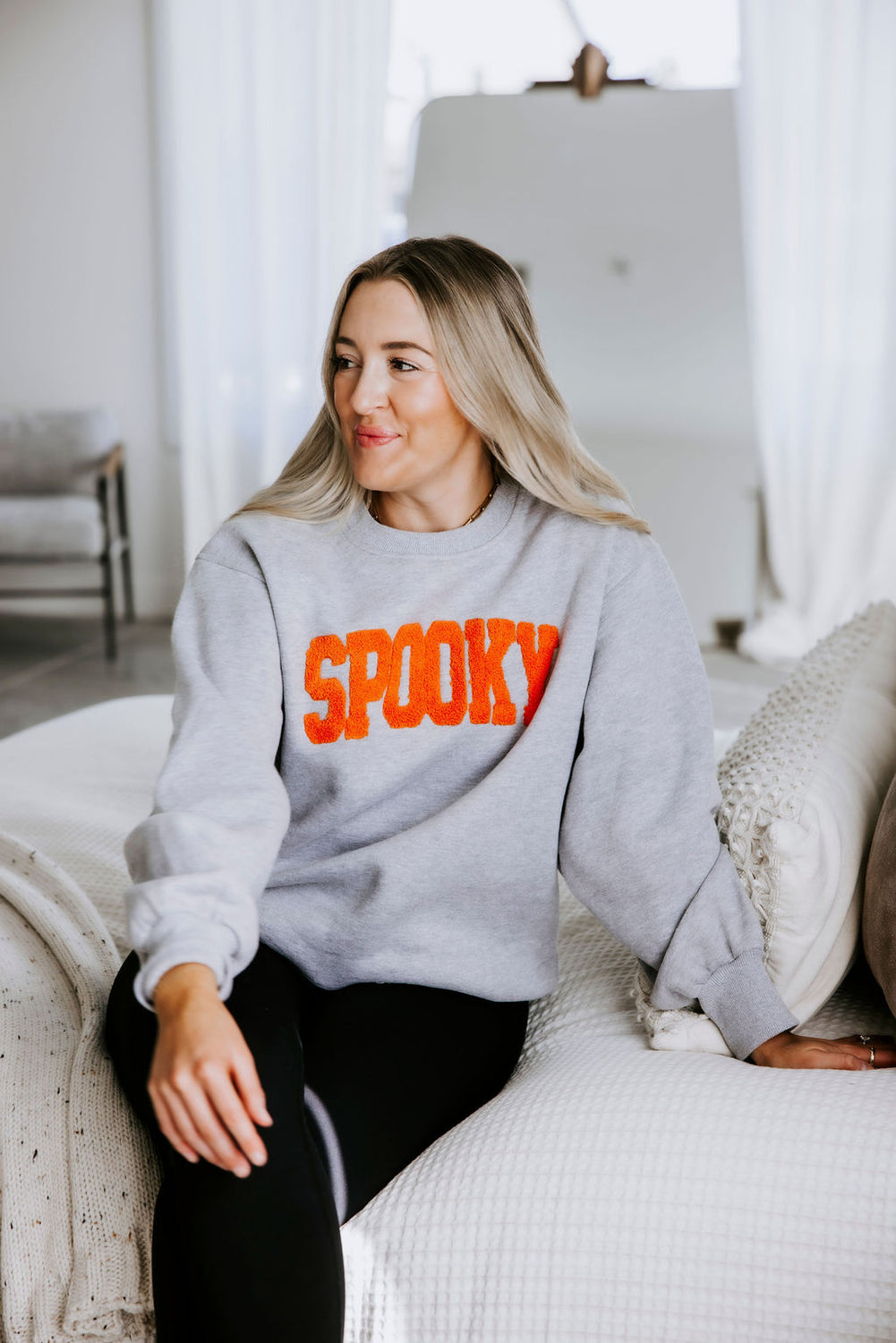 Spooky Graphic Sweatshirt
