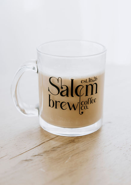 Salem Brew Glass Coffee Mug product view