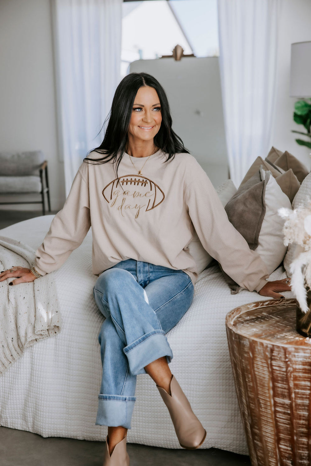 Gameday Embroidered Sweatshirt