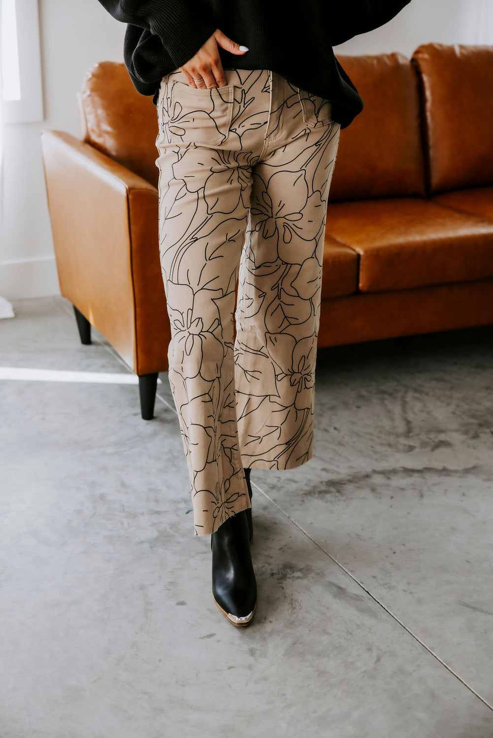 Shonda Floral Wide Leg Pants