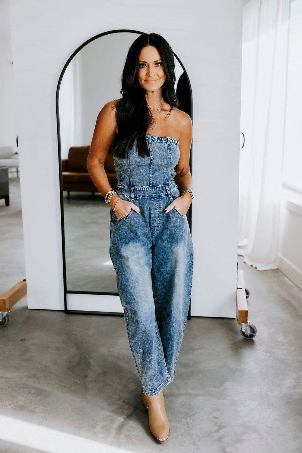 Tenlie Denim Jumpsuit