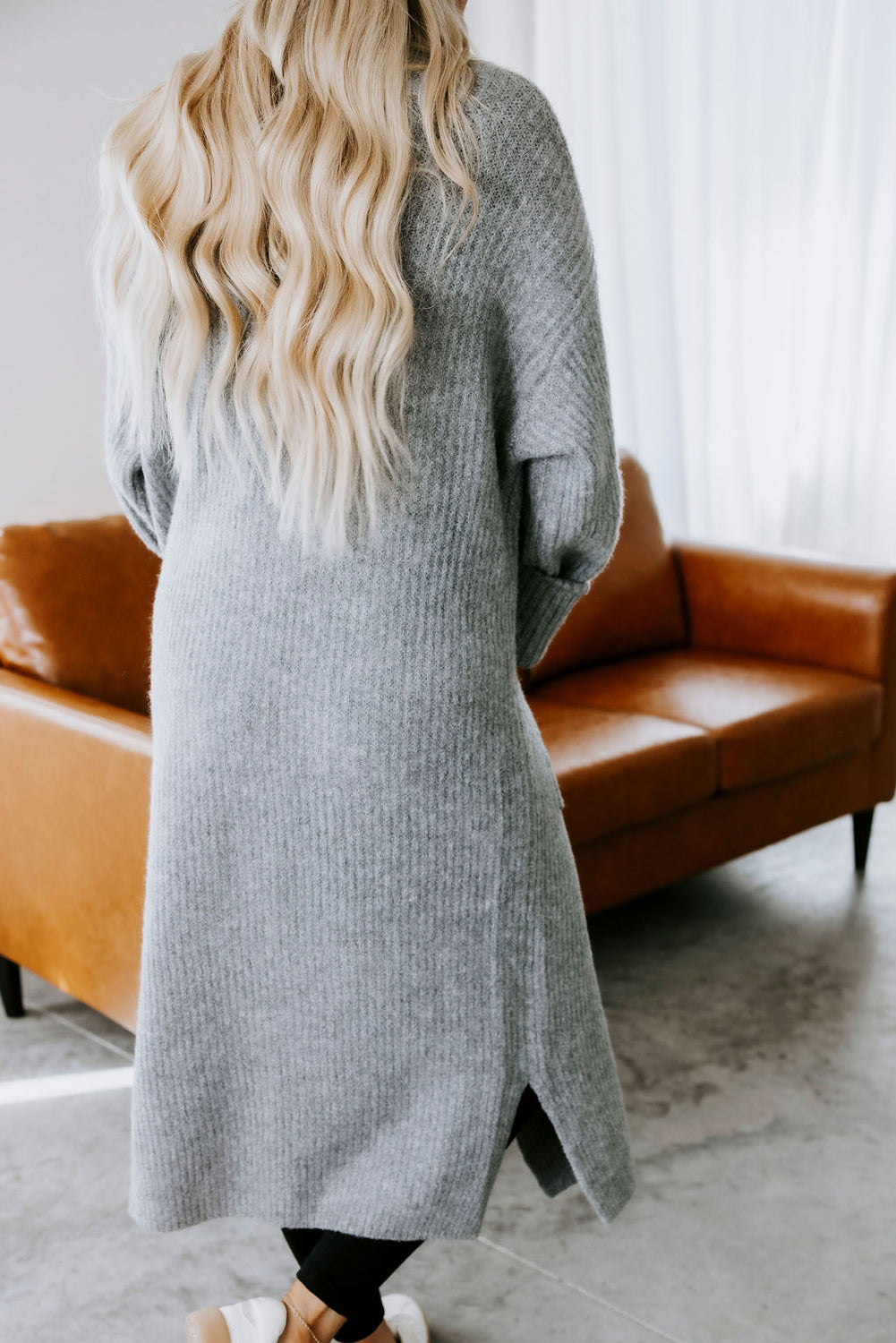 Tallie Knit Longline Cardigan