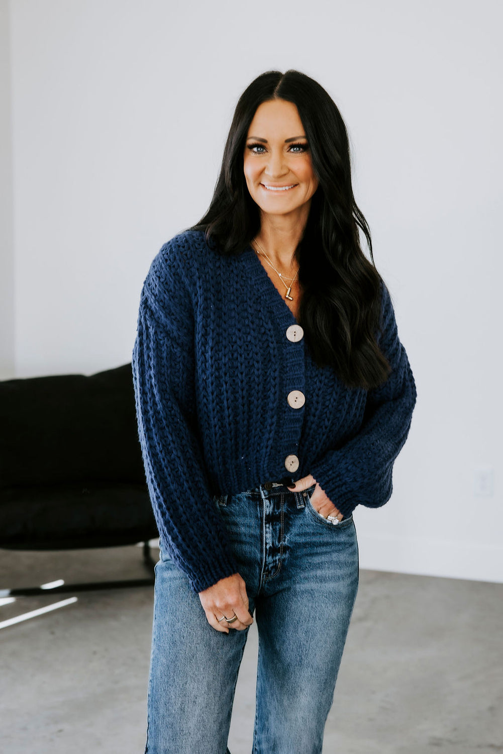 Teddie Chunky Knit Cardigan