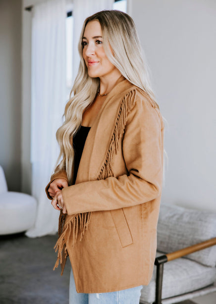 Fernanda Fringe Coat product view