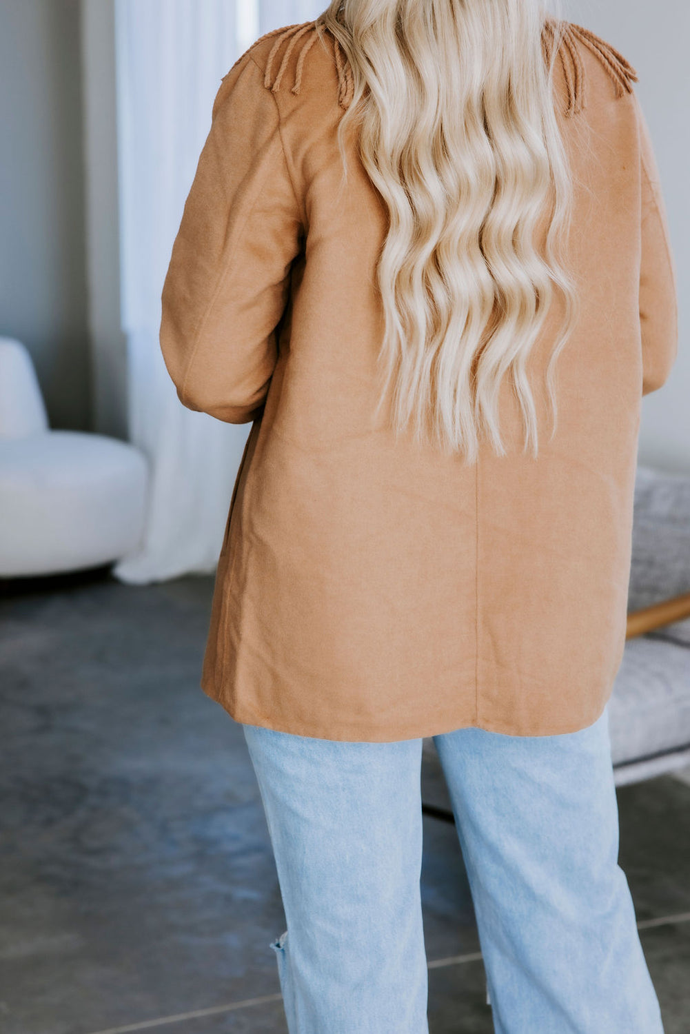 Fernanda Fringe Coat