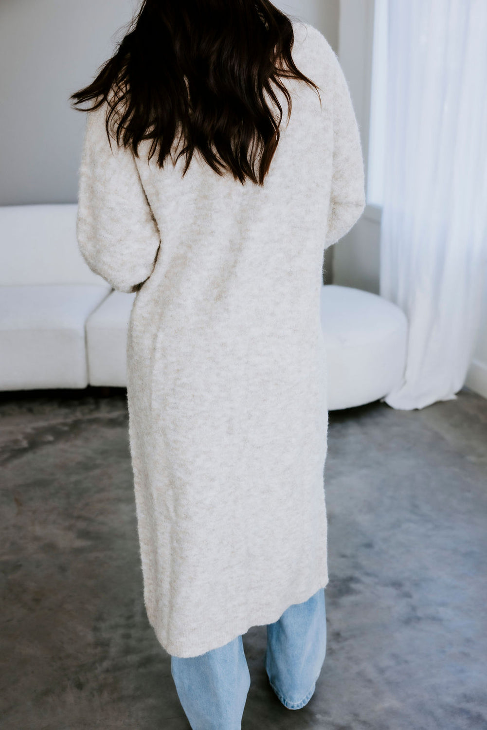 Robbie Longline Knit Cardigan
