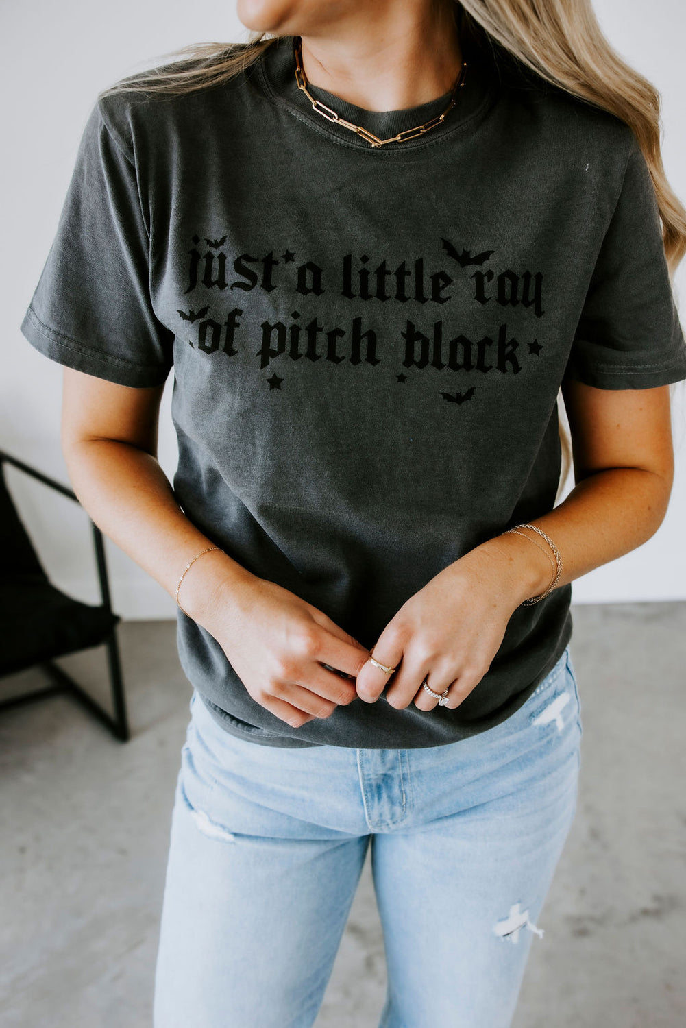 Ray of Pitch Black Graphic Tee
