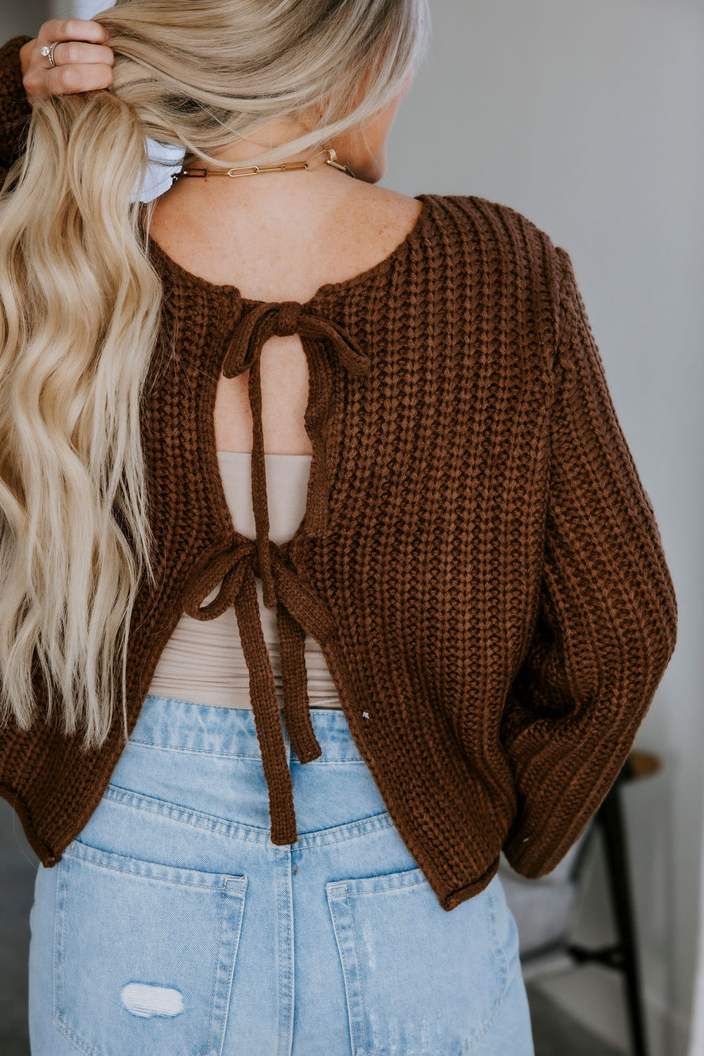 Caty Open Front Sweater