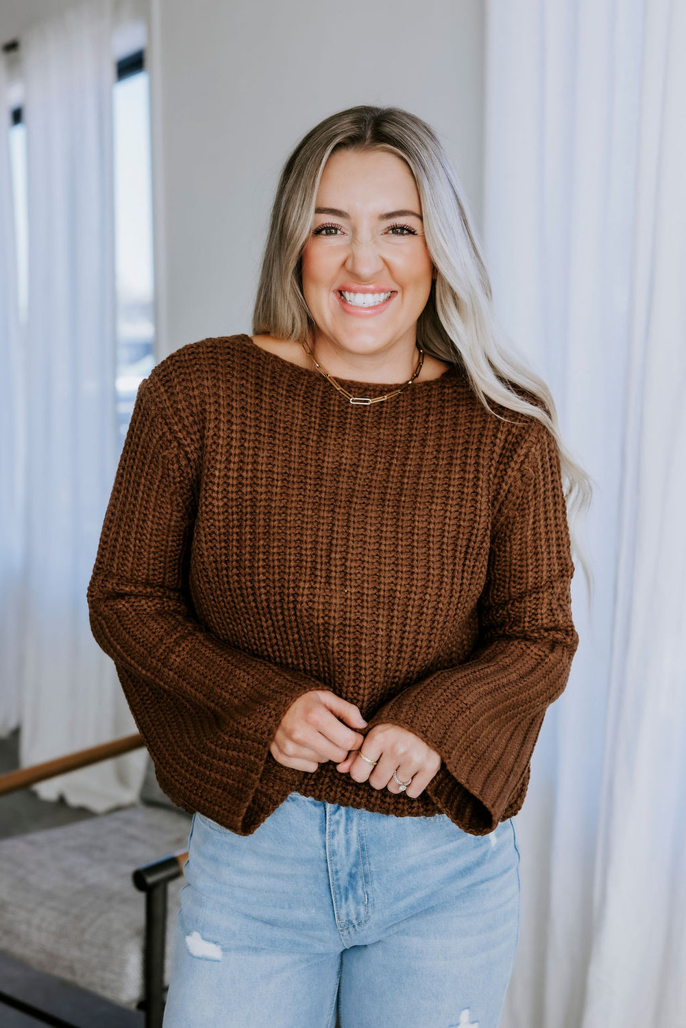 Caty Open Front Sweater