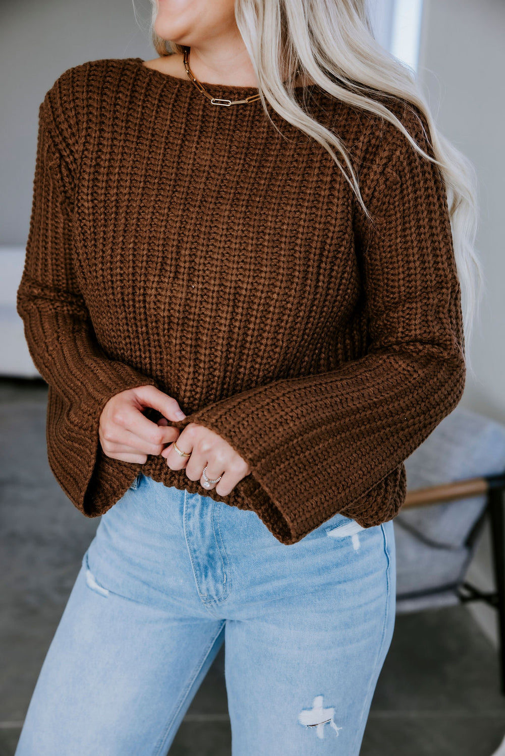 Caty Open Front Sweater