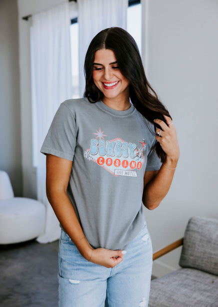 Cowboy Casino Graphic Tee product view