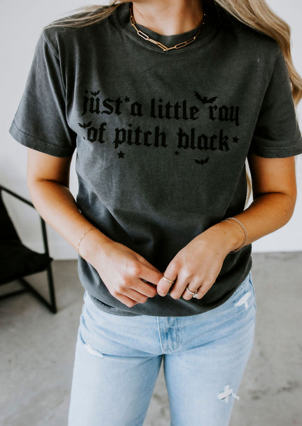 Ray of Pitch Black Graphic Tee product view