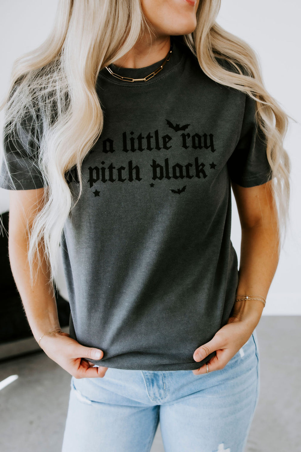 Ray of Pitch Black Graphic Tee