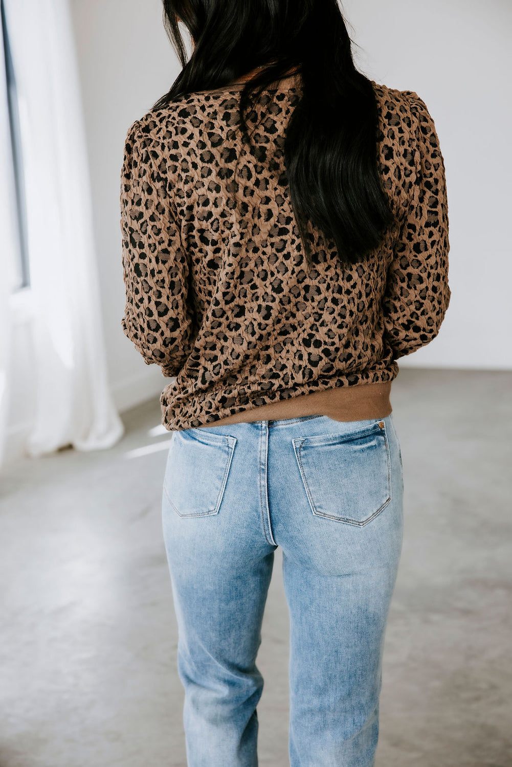 Zaya Leopard Print Top