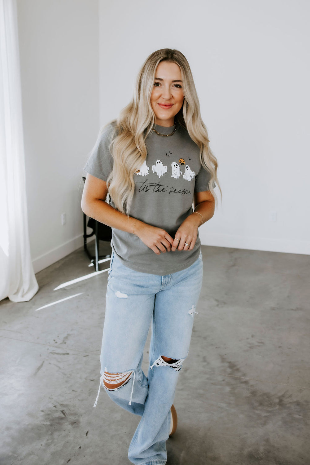 Tis the Season Ghosts Graphic Tee
