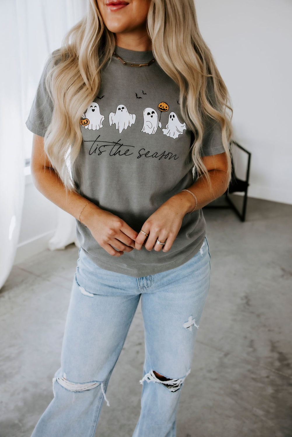 Tis the Season Ghosts Graphic Tee