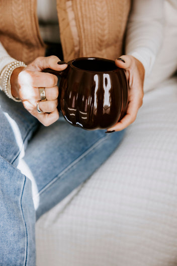 Pumpkin Figurine Mug