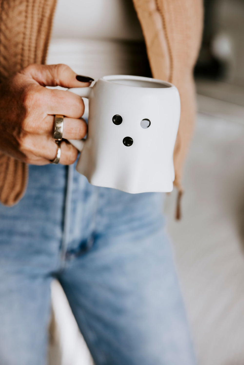 Ghost Figurine Mug