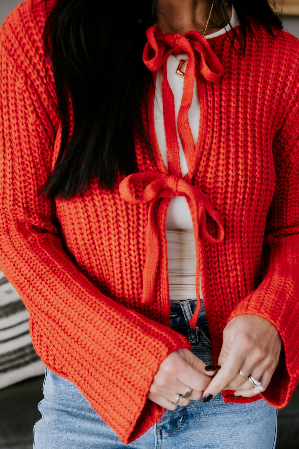 Caty Open Front Sweater