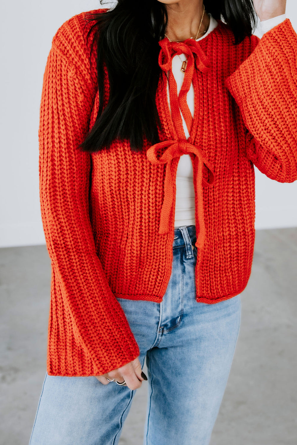 Caty Open Front Sweater