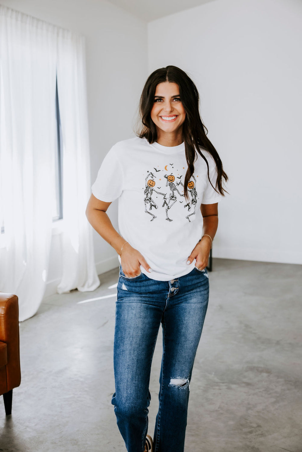 Dancing Skeletons Graphic Tee