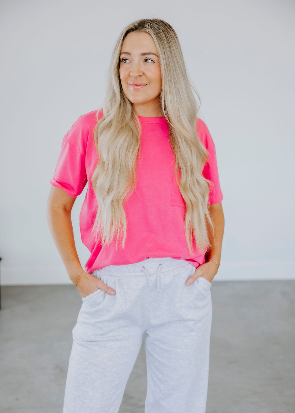 Lauren Pocket Tee by Lily & Lottie