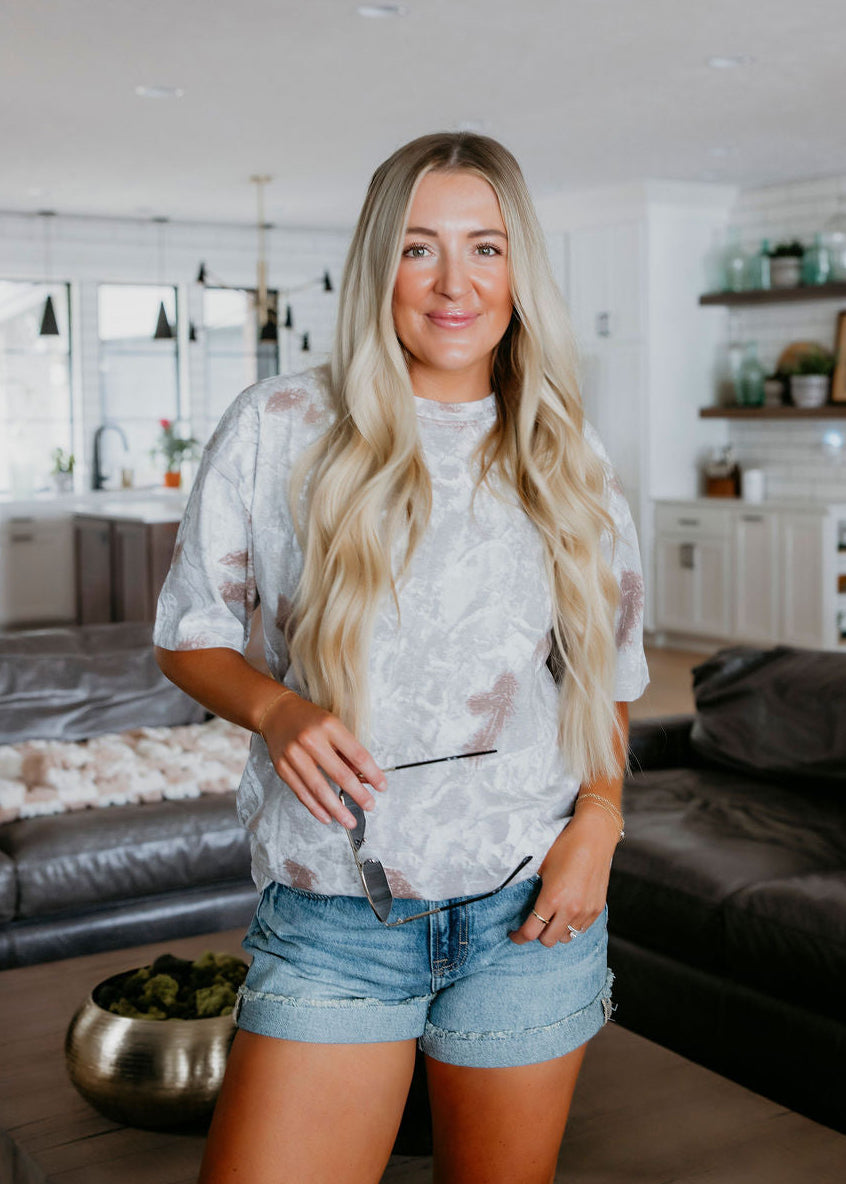 Camo Crew T-Shirt by Lily & Lottie