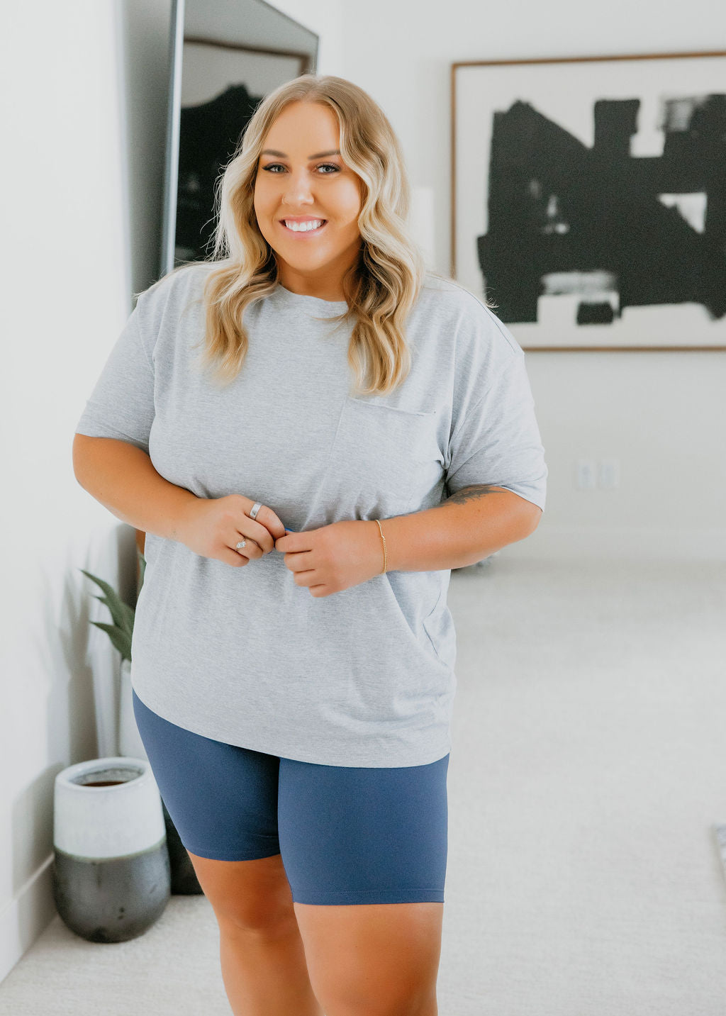 Lauren Pocket Tee by Lily & Lottie