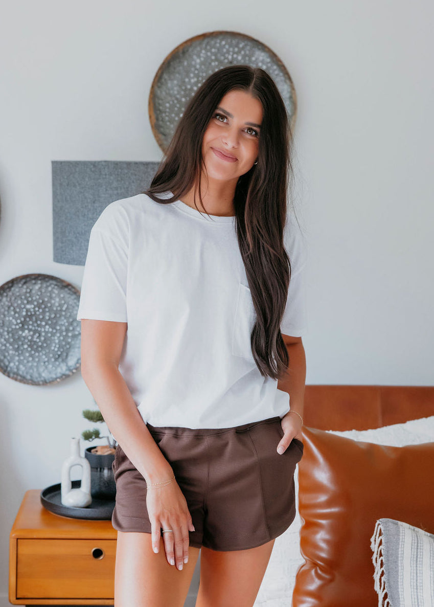 Lauren Pocket Tee by Lily & Lottie