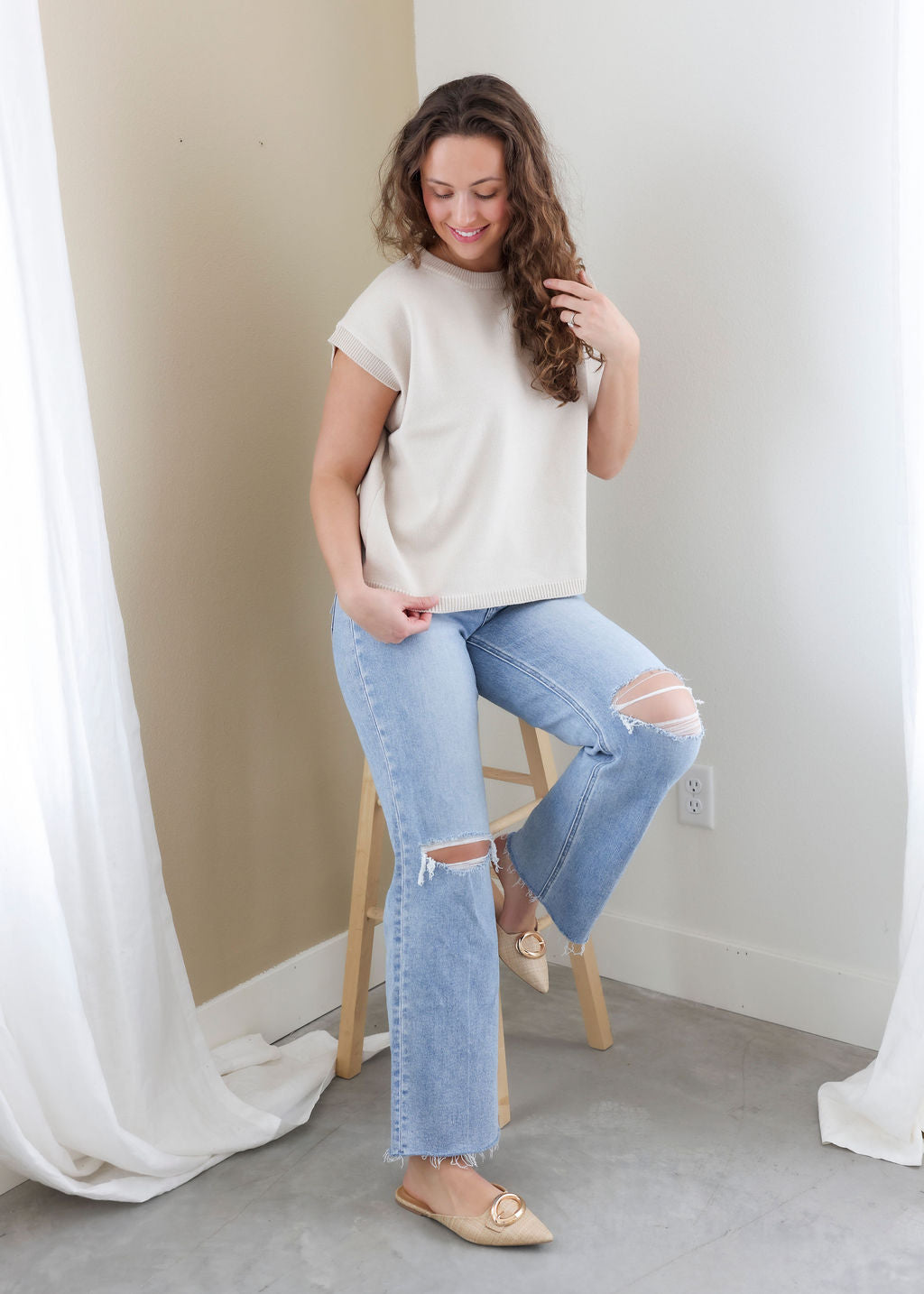 Aiden Knit Sweater Vest